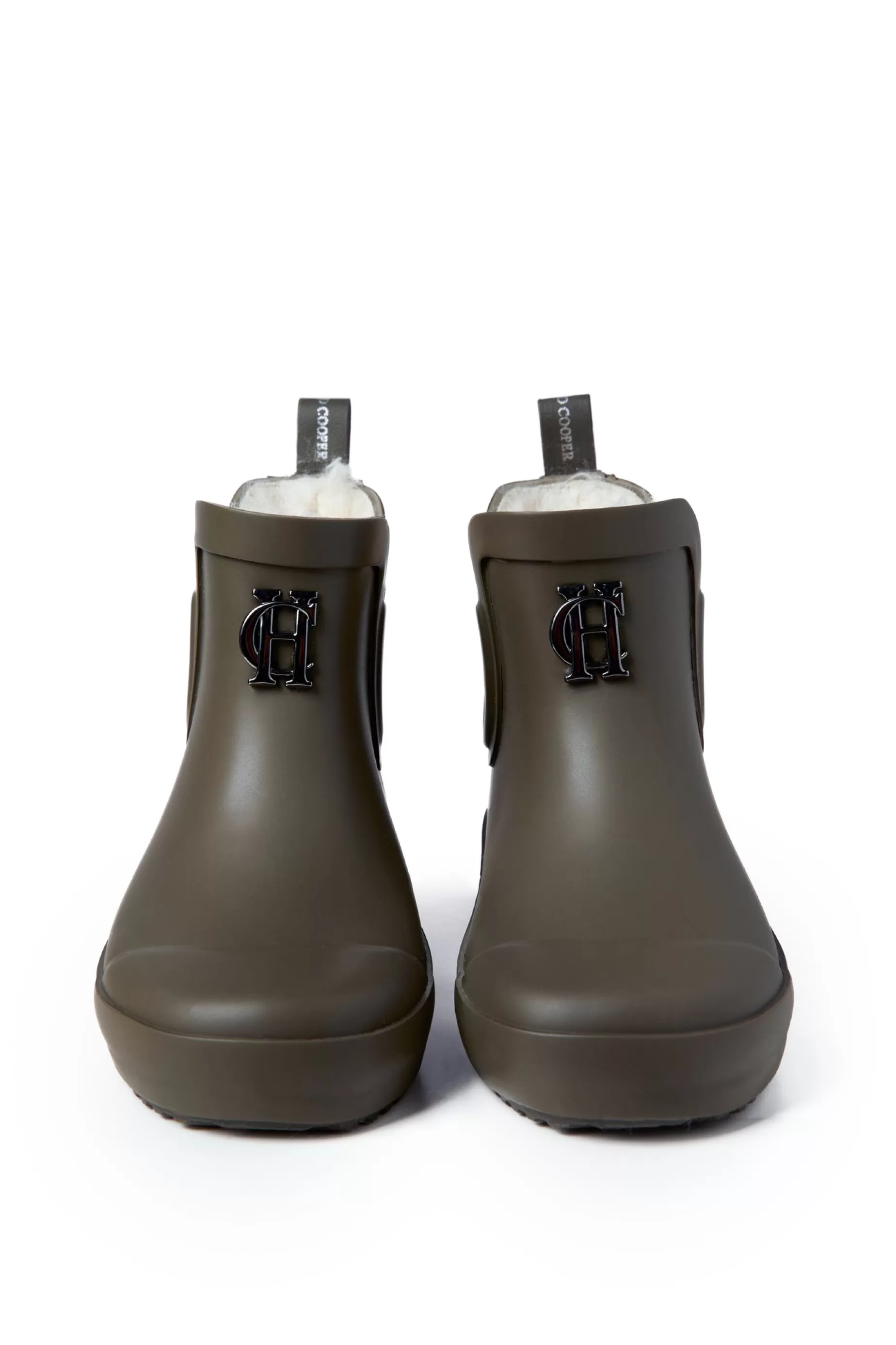 Holland Cooper The Wellie Den | Little Gifting>Little Chelsea - Junior Dinosaur Green