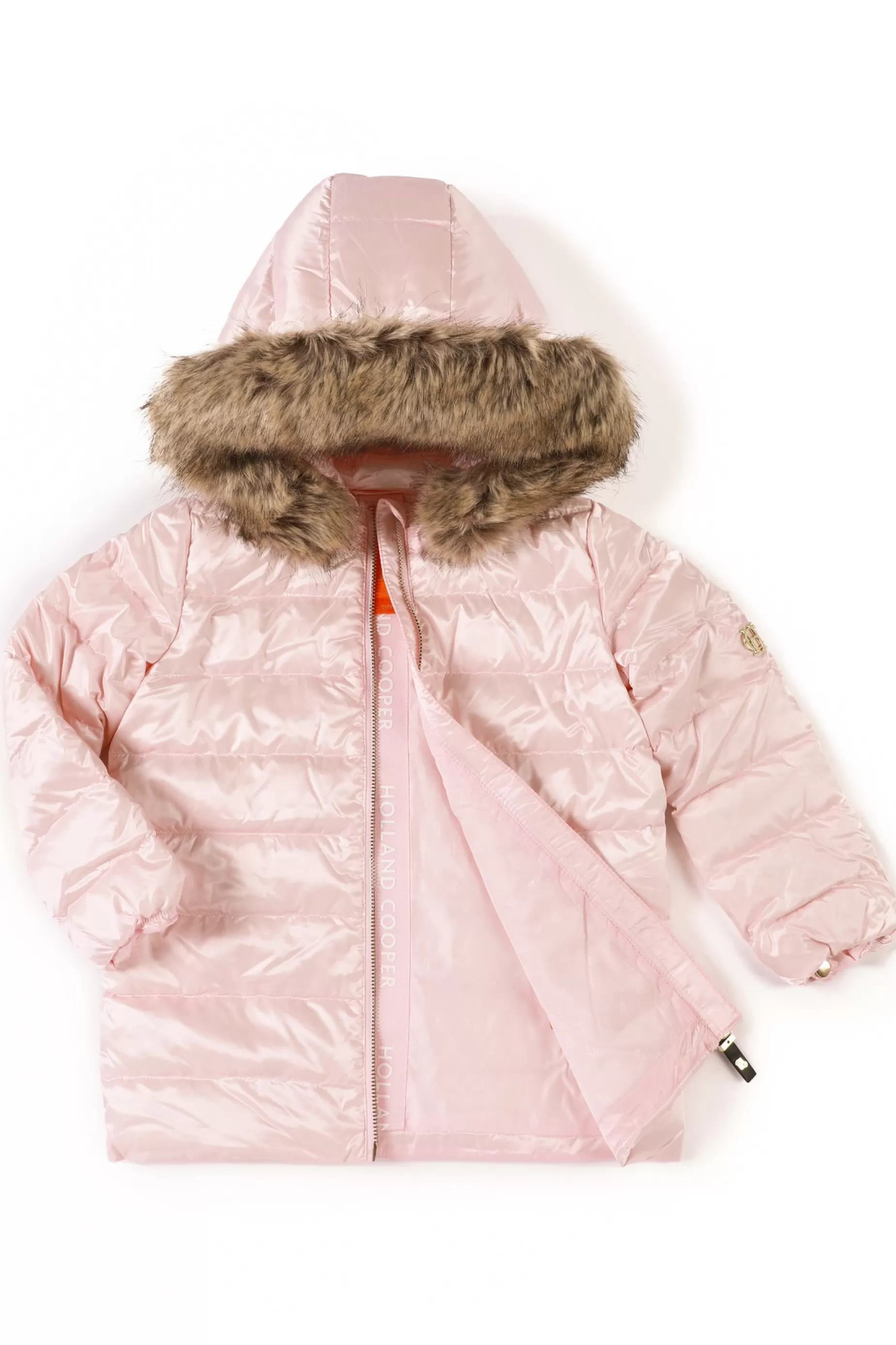 Holland Cooper Little Gifting | The Coat Den>Little Hewitts Puffer Light Pink