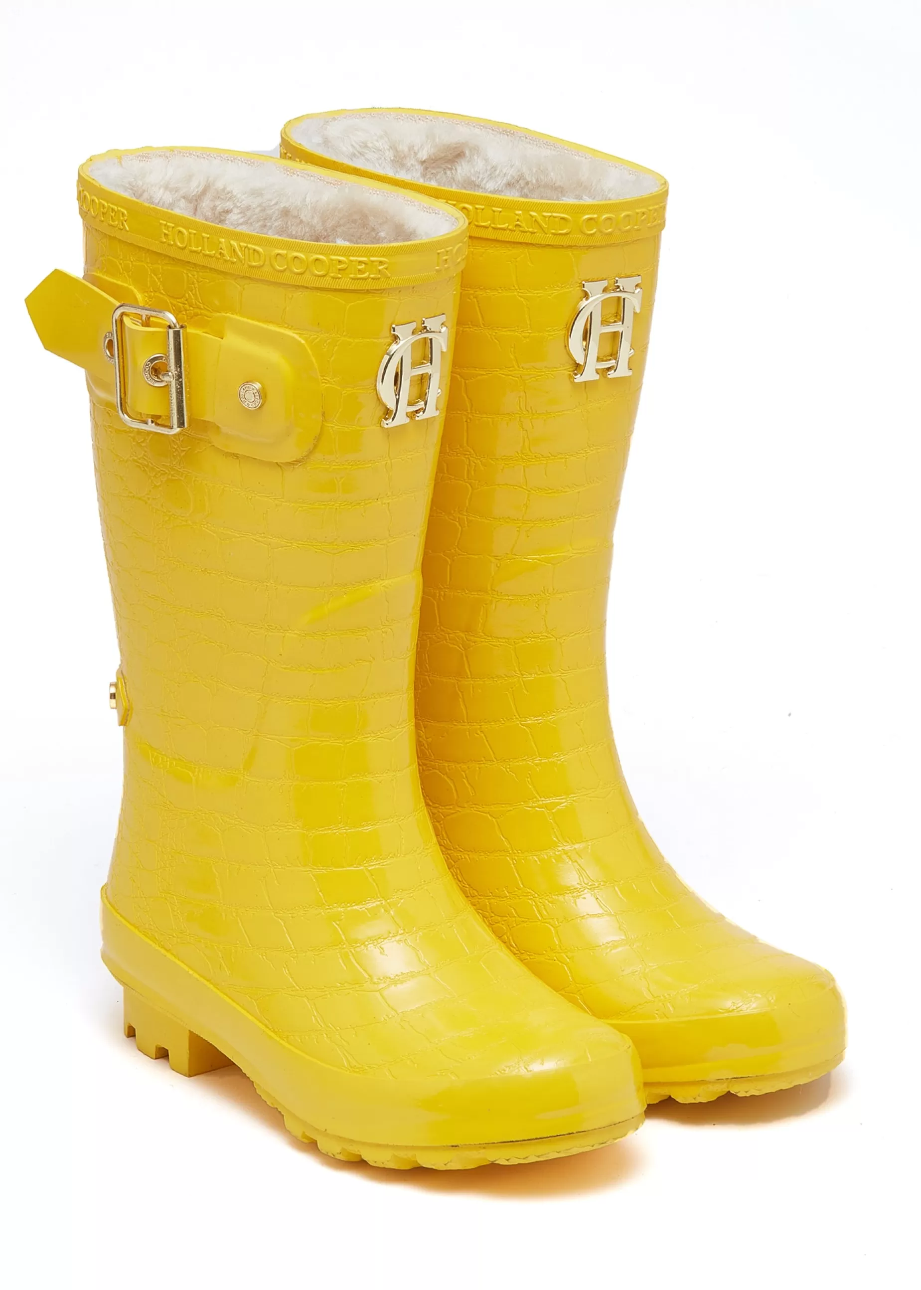 Holland Cooper Little Gifting | Shop By Collection>Little Wellie - Junior Quack Yellow