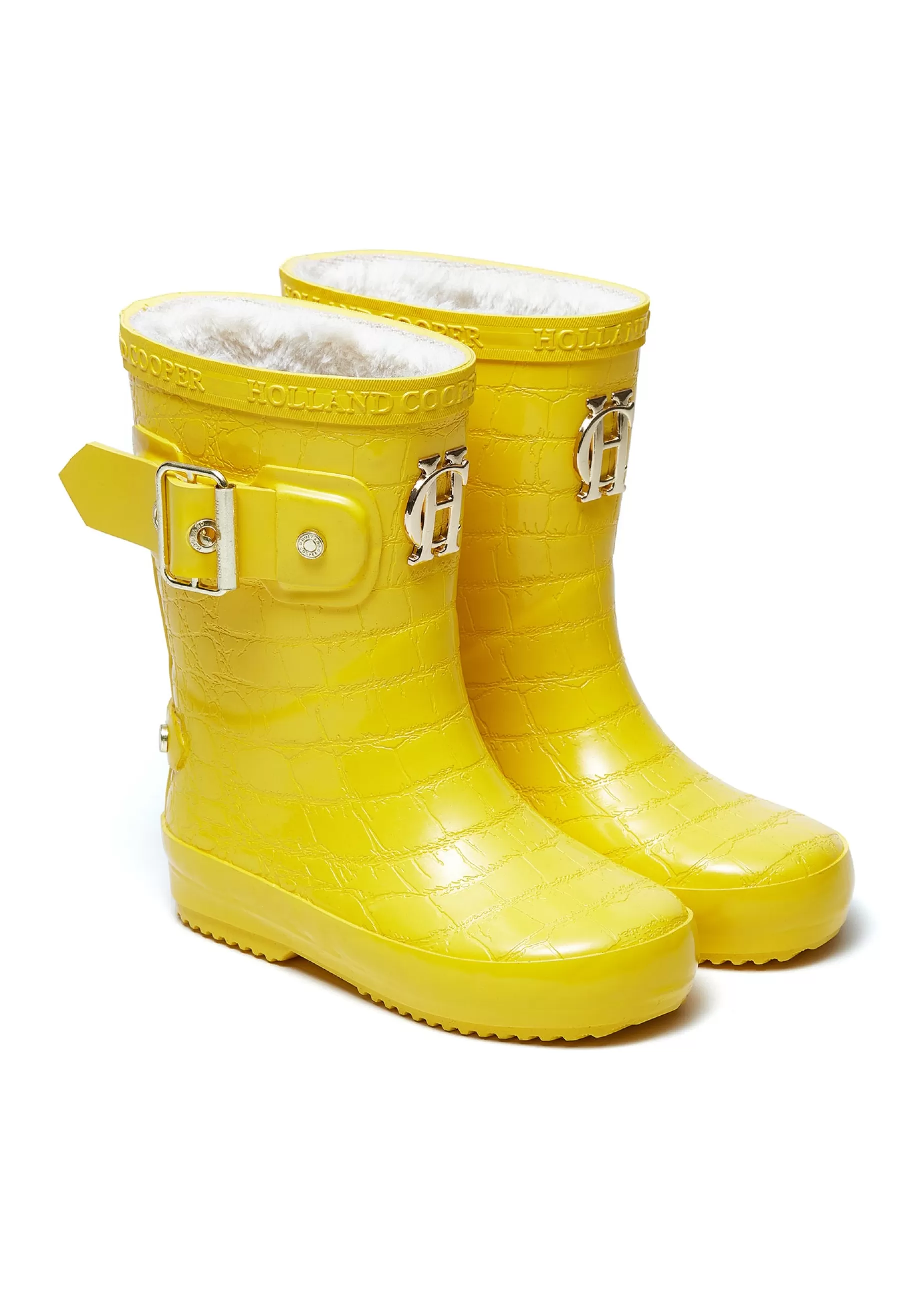 Holland Cooper Little Gifting | The Wellie Den>Little Wellie - Toddler Quack Yellow