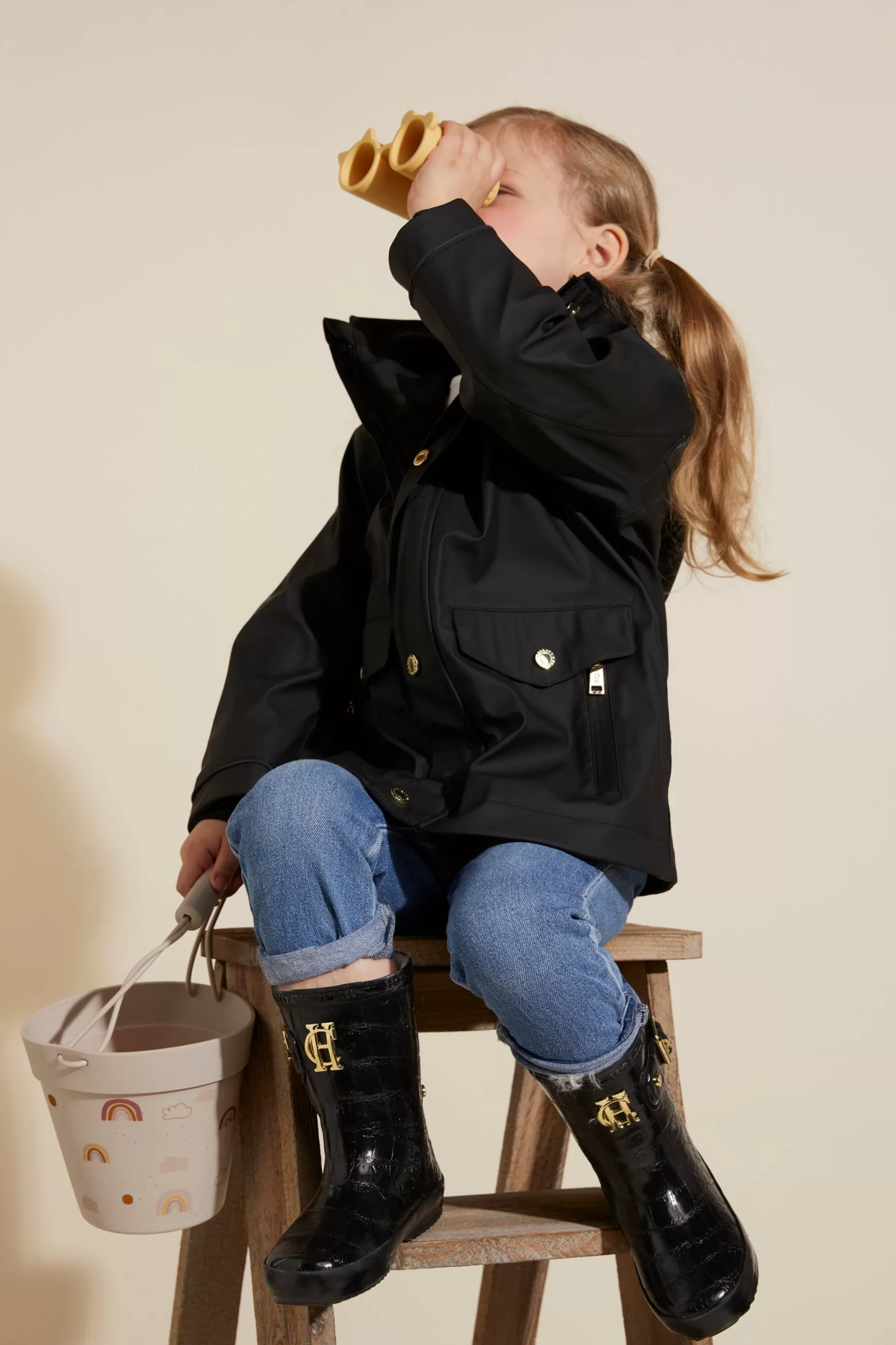 Holland Cooper Little Gifting | The Wellie Den>Little Wellie - Toddler Liquorice