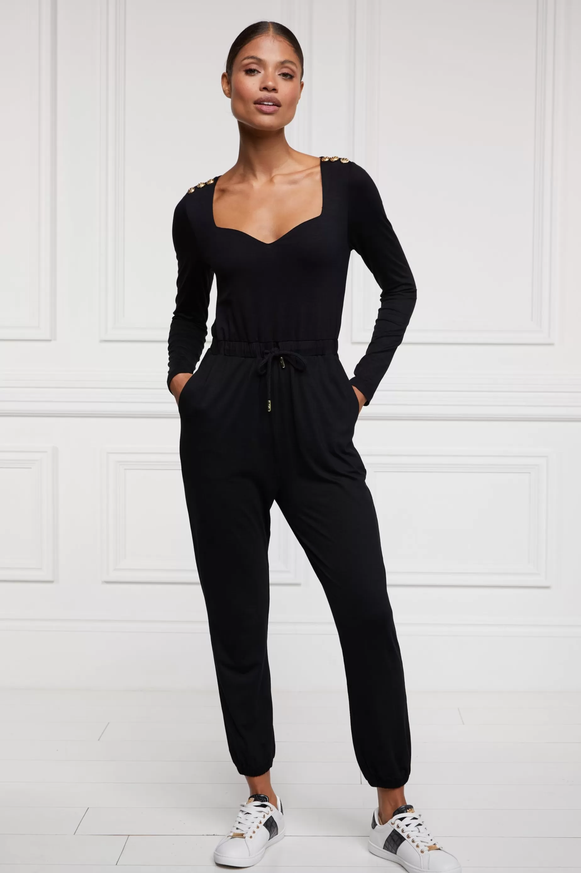 Holland Cooper Jumpsuits>Long Sleeve Margot Jumpsuit