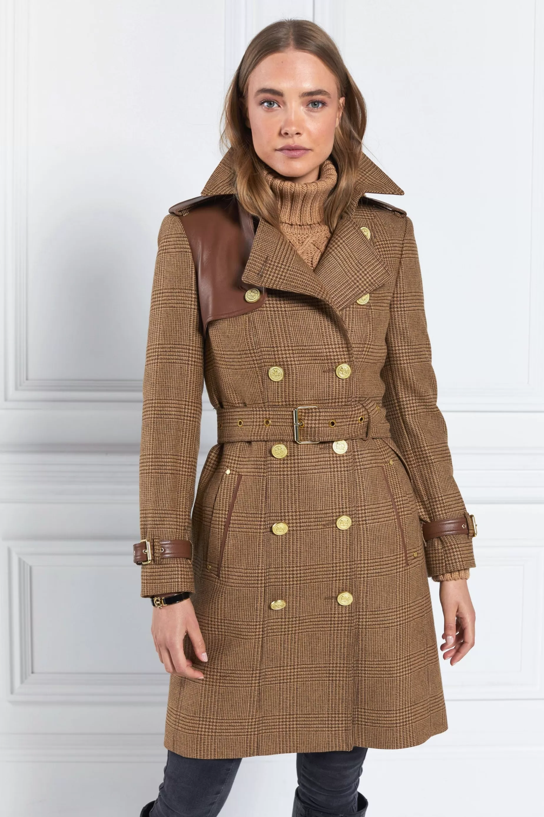 Holland Cooper Trench Coats | Coats>Marlborough Trench Coat Tawny