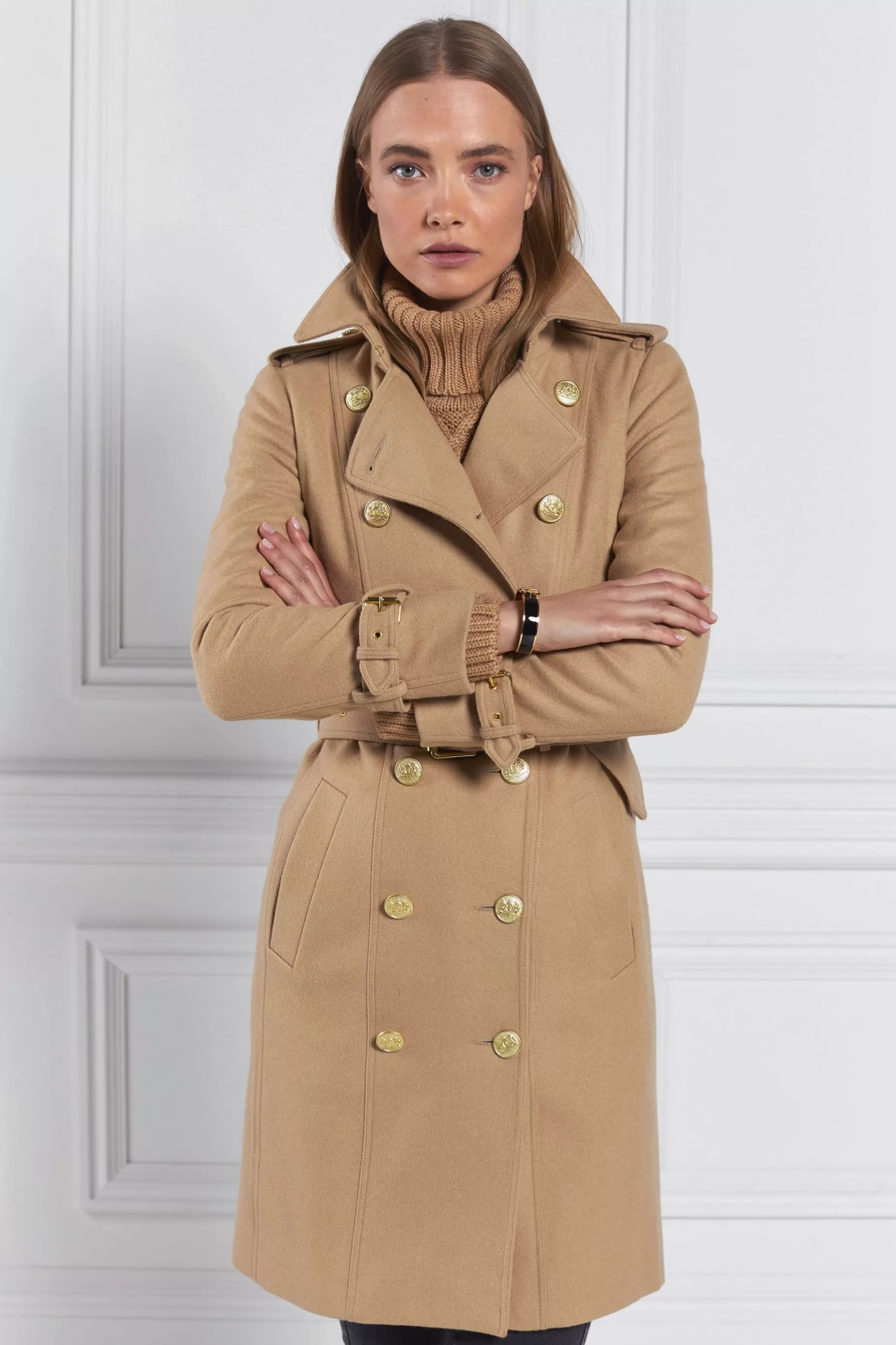 Holland Cooper Trench Coats | Coats>Marlborough Trench Coat Camel