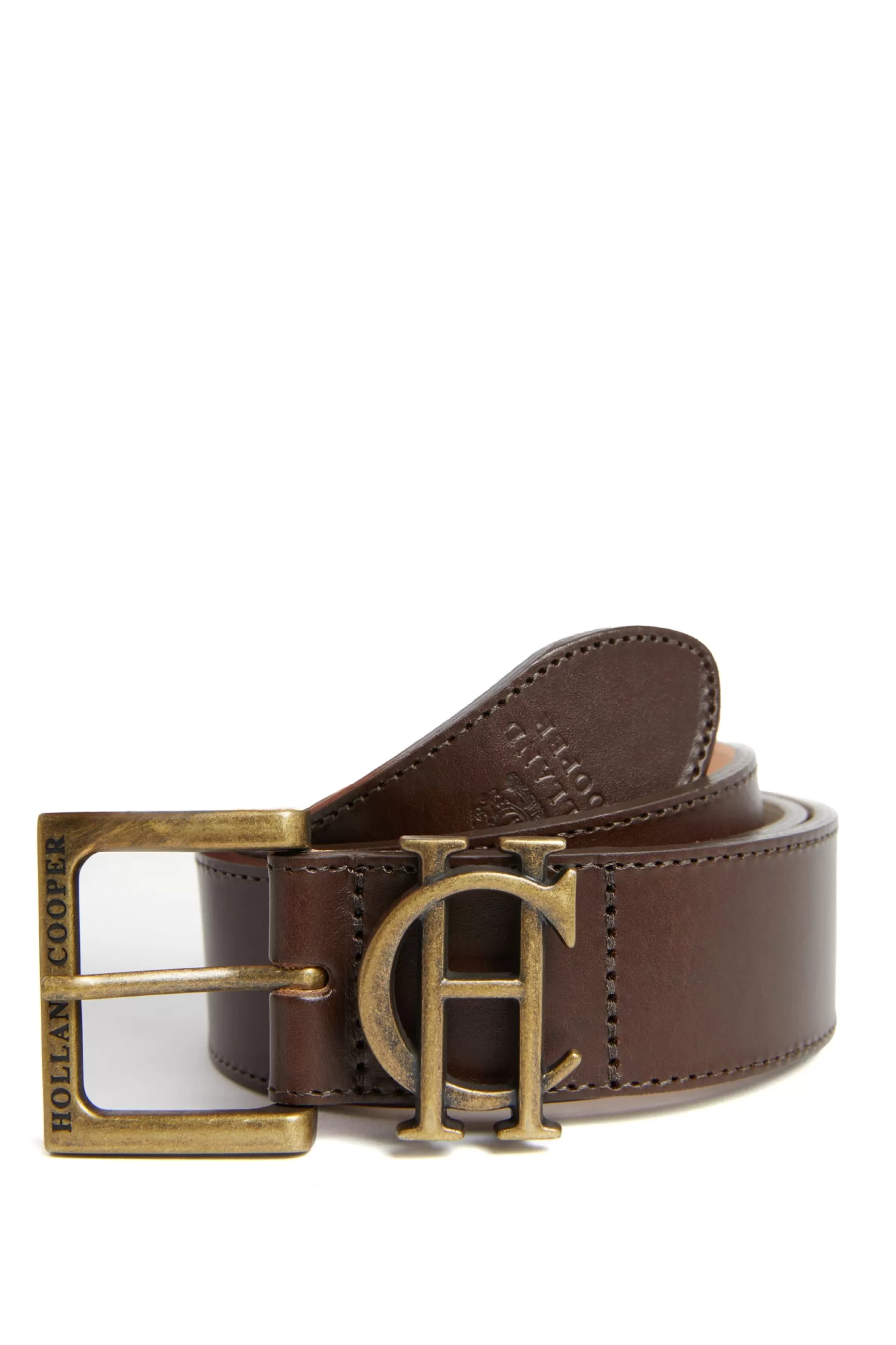 Holland Cooper Gifts For Him | Accessories>Men's Classic Belt Chocolate