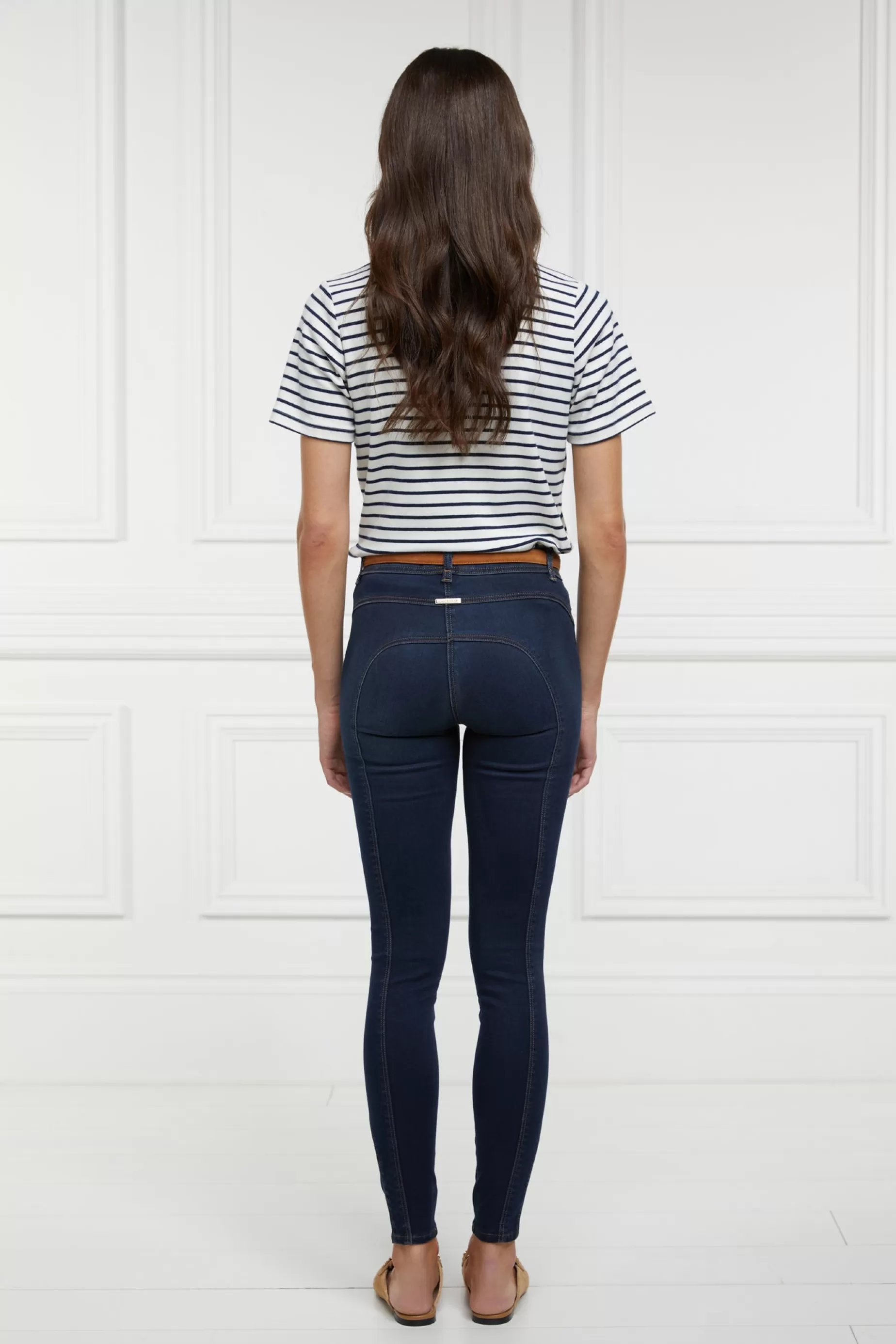 Holland Cooper Gifts For Her | Jeans>Mid-Rise Jodhpur Jean Deep Indigo