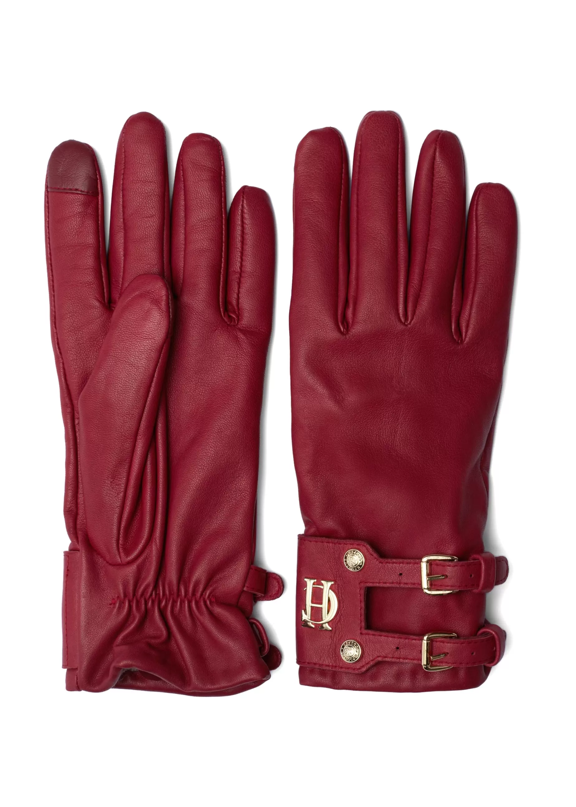 Holland Cooper Accessories | Shop Women>Monogram Leather Gloves Mulberry