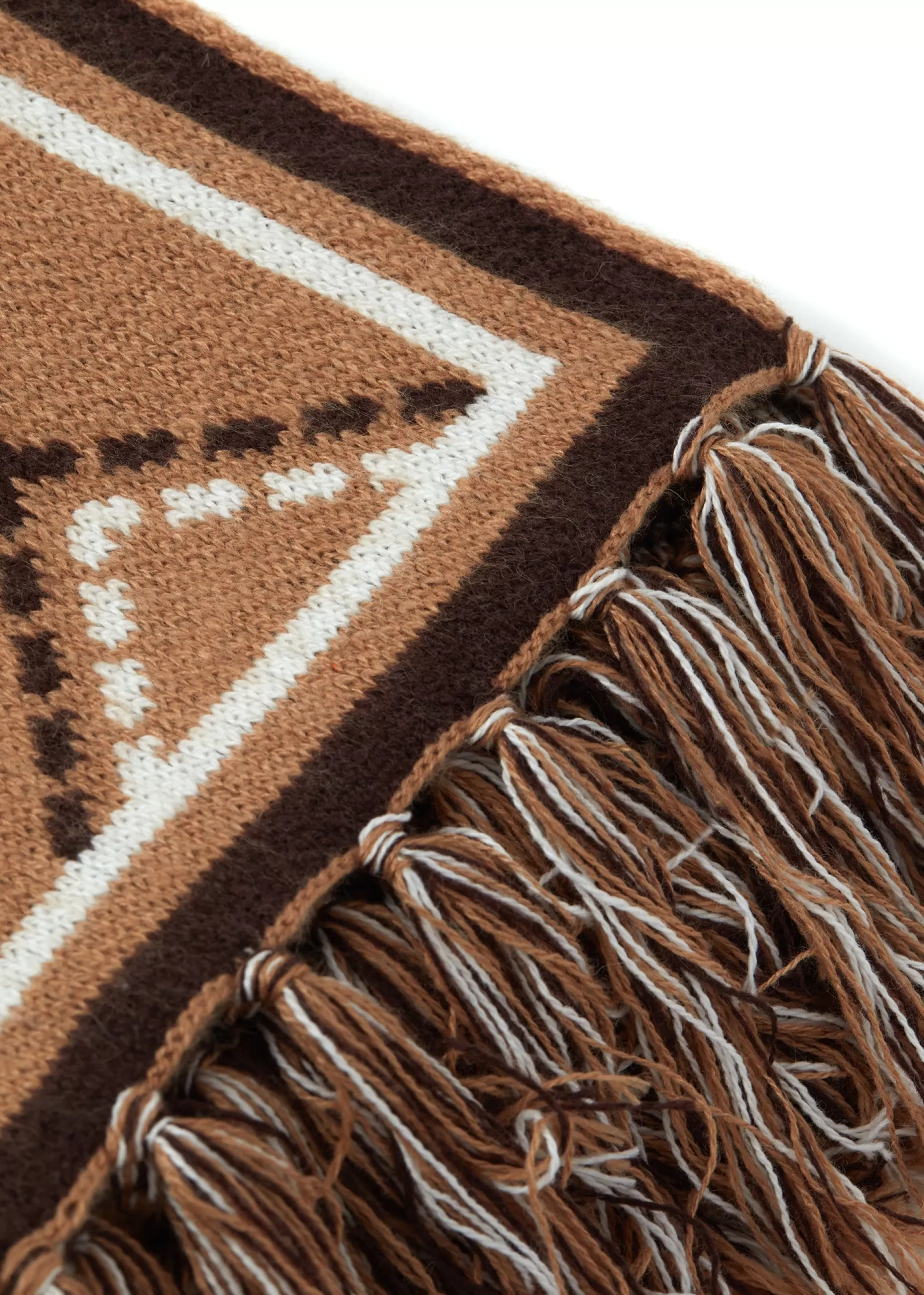 Holland Cooper The Perfect Gesture | Scarves>Monogram Scarf Camel