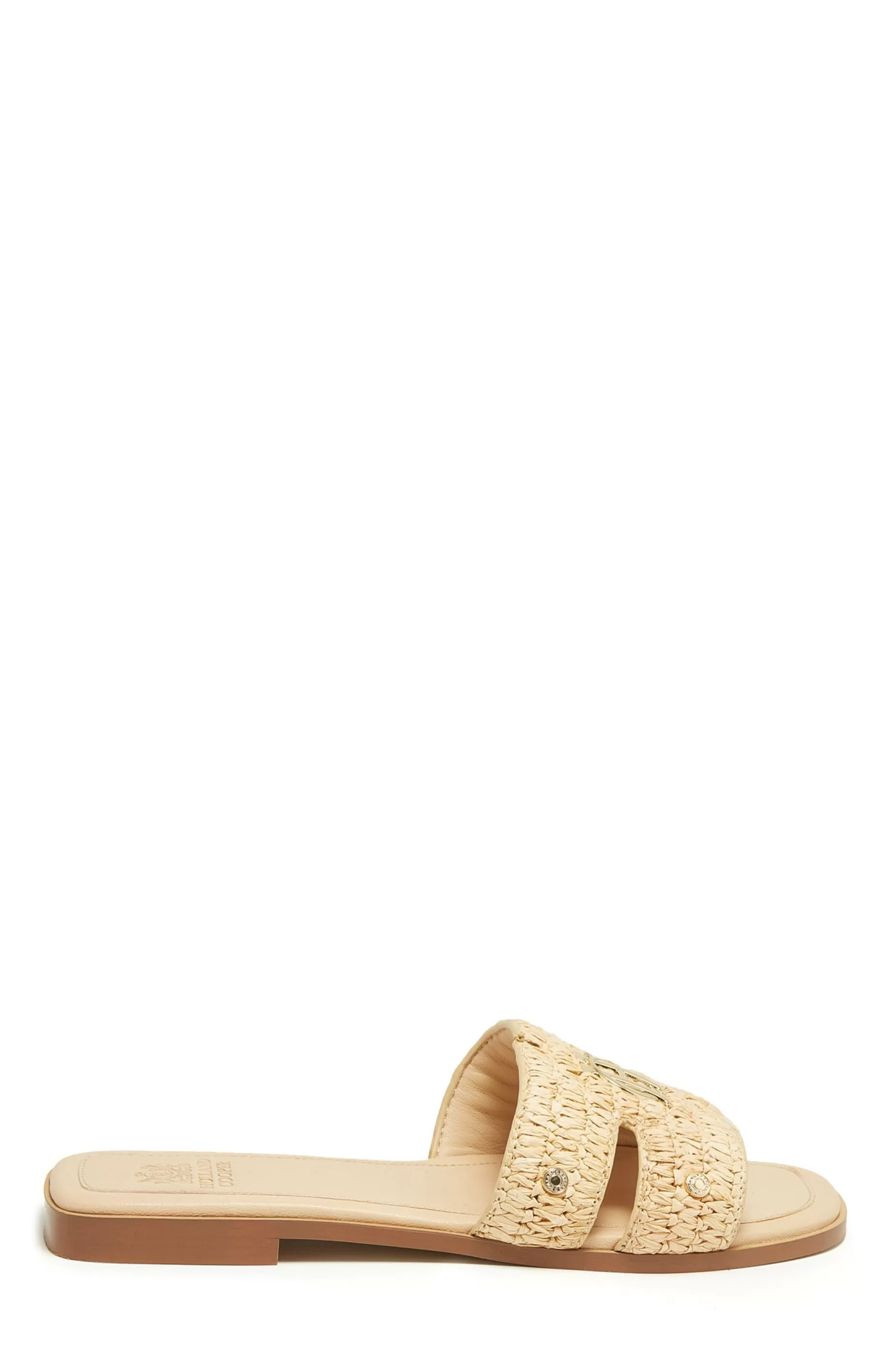 Holland Cooper Sandals | Footwear>Monogram Slides Natural Straw