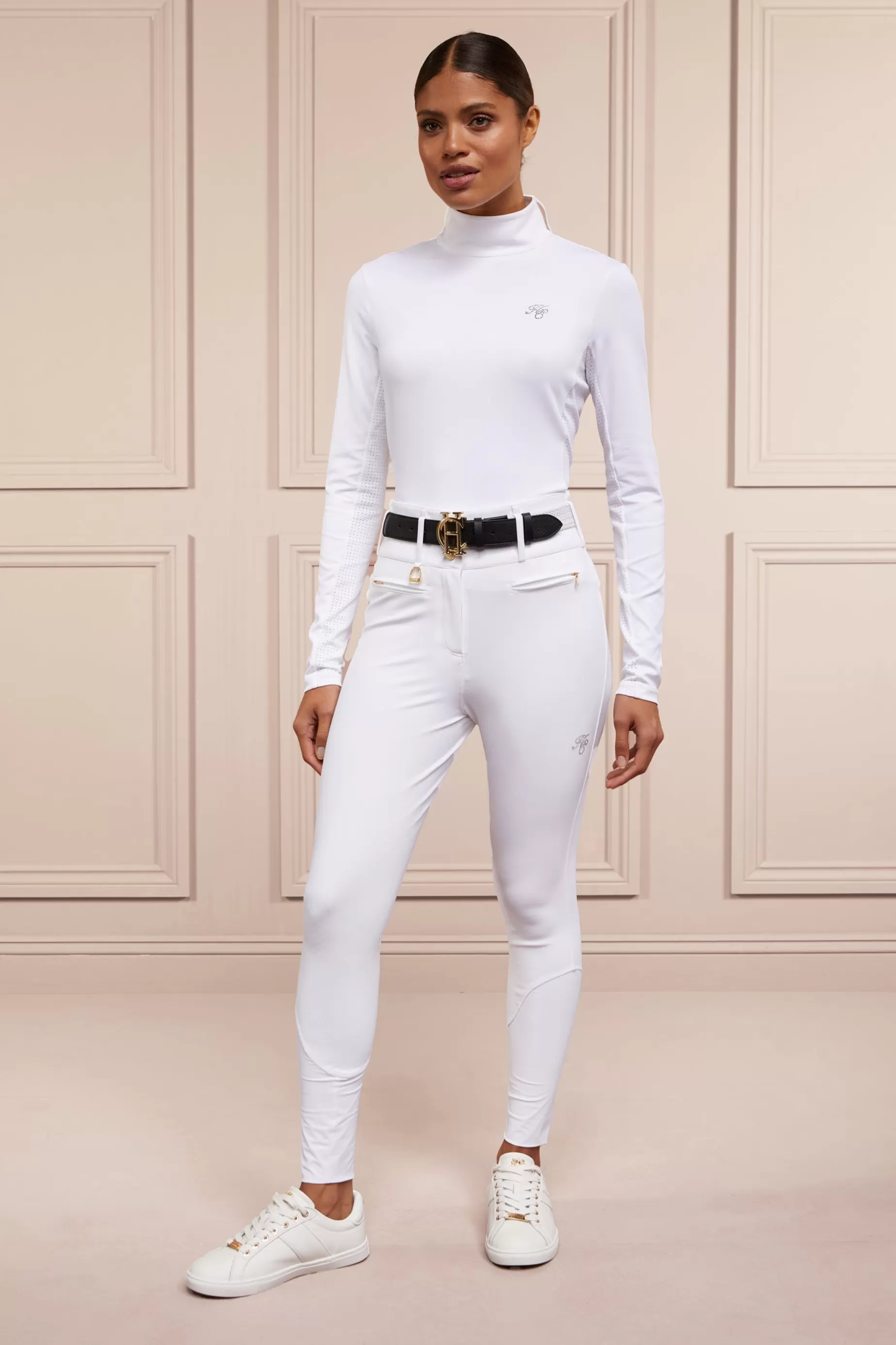 Holland Cooper Breeches | Competition Wear>Premium Competition High Rise Breeches White