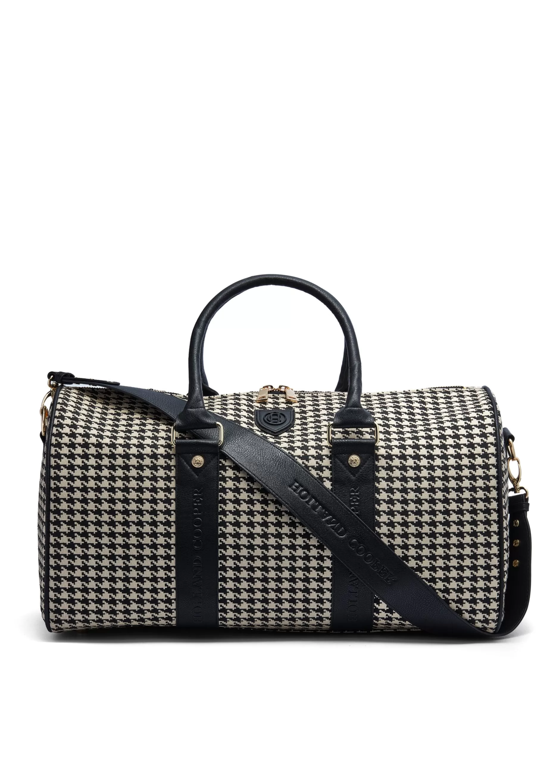 Holland Cooper Gifts For Her | The Perfect Gesture>Regency Holdall Ecru Houndstooth