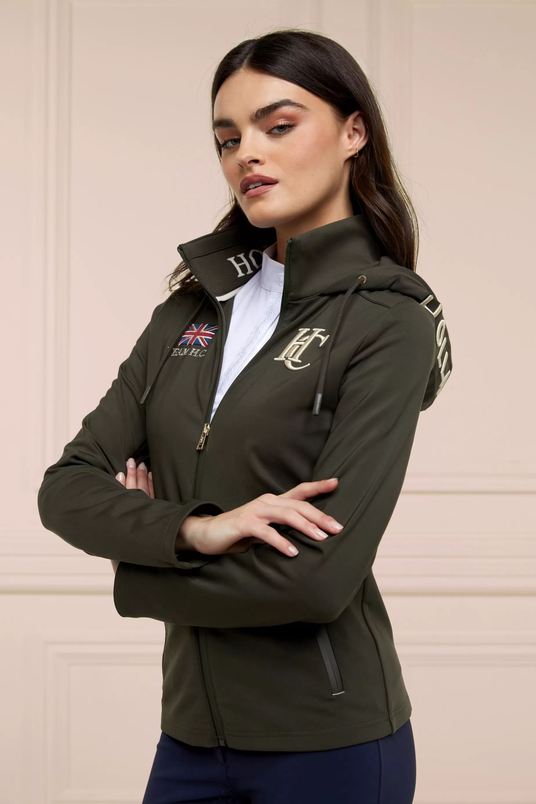 Holland Cooper Jackets | Shop By Product>Rocana Softshell Jacket Heritage Khaki