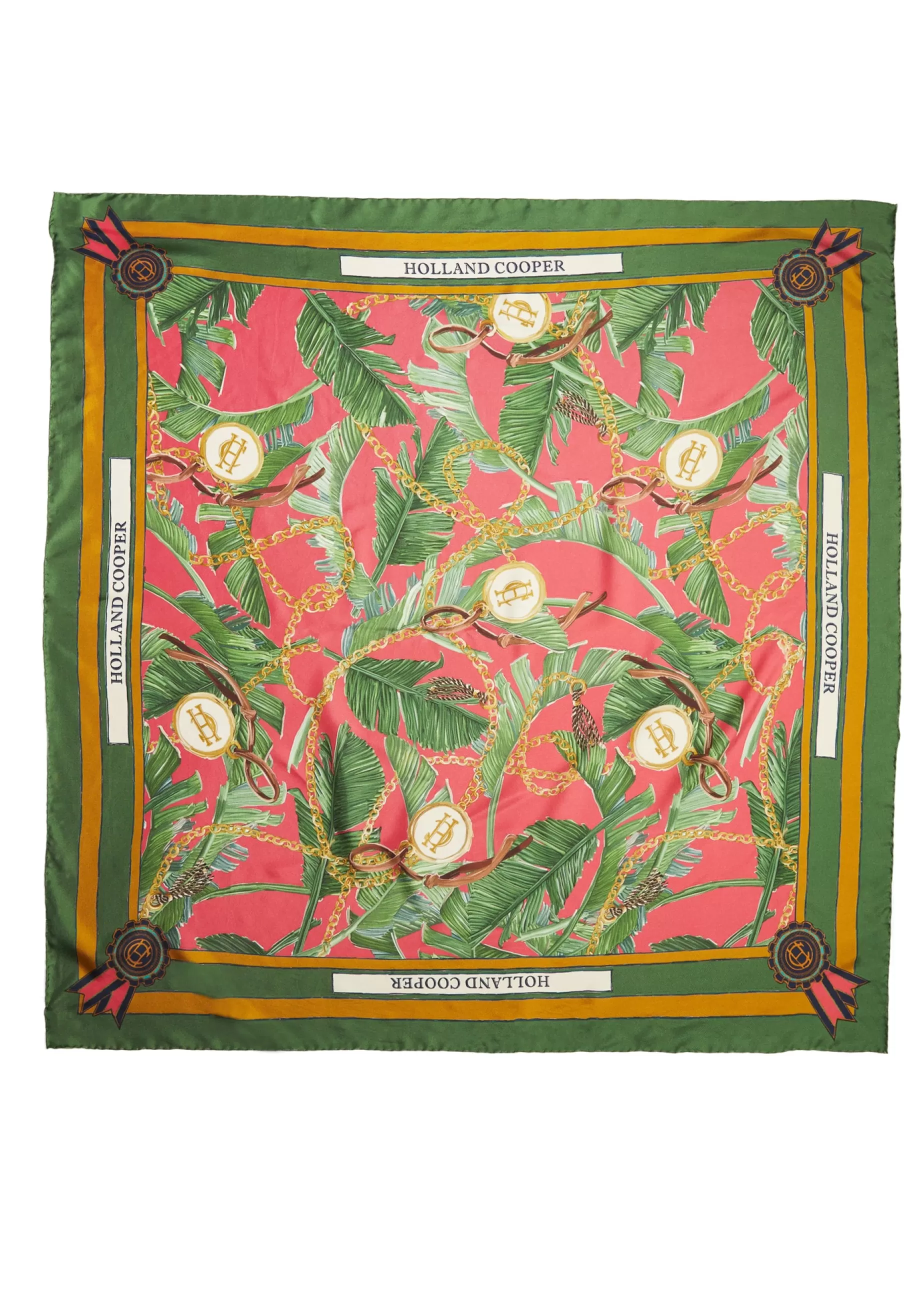 Holland Cooper Scarves | Scarves>Silk Scarf Taihiti Red