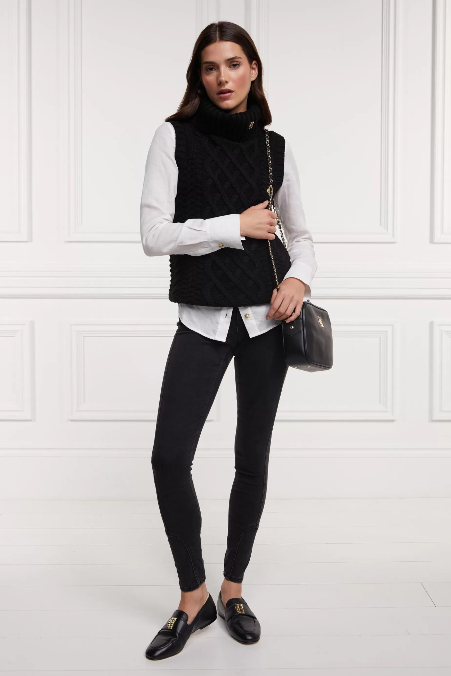 Holland Cooper Knitwear>Sleeveless Knit