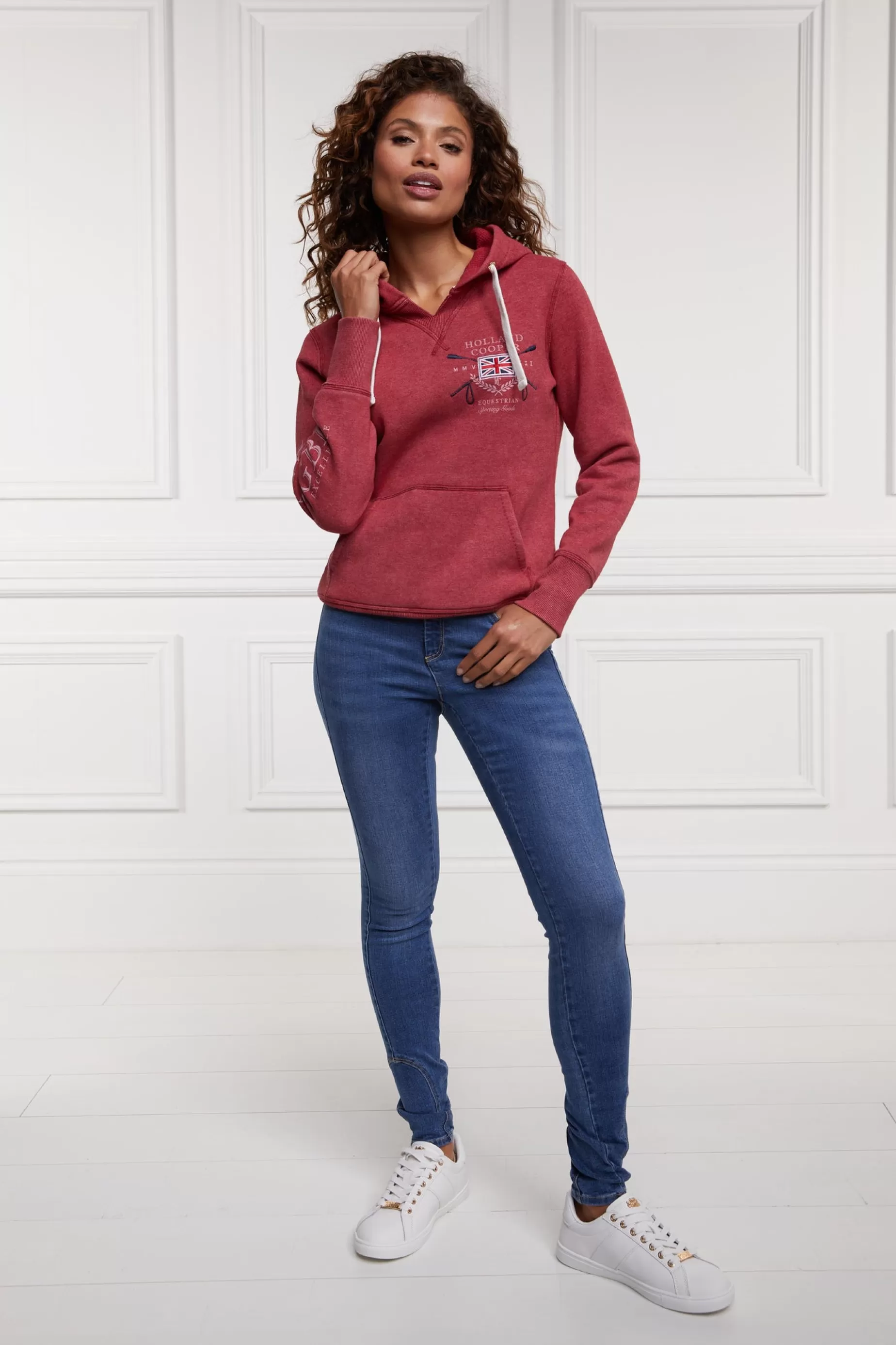 Holland Cooper Hoodies | Shop By Product>Sporting Goods Hoodie Varsity Red