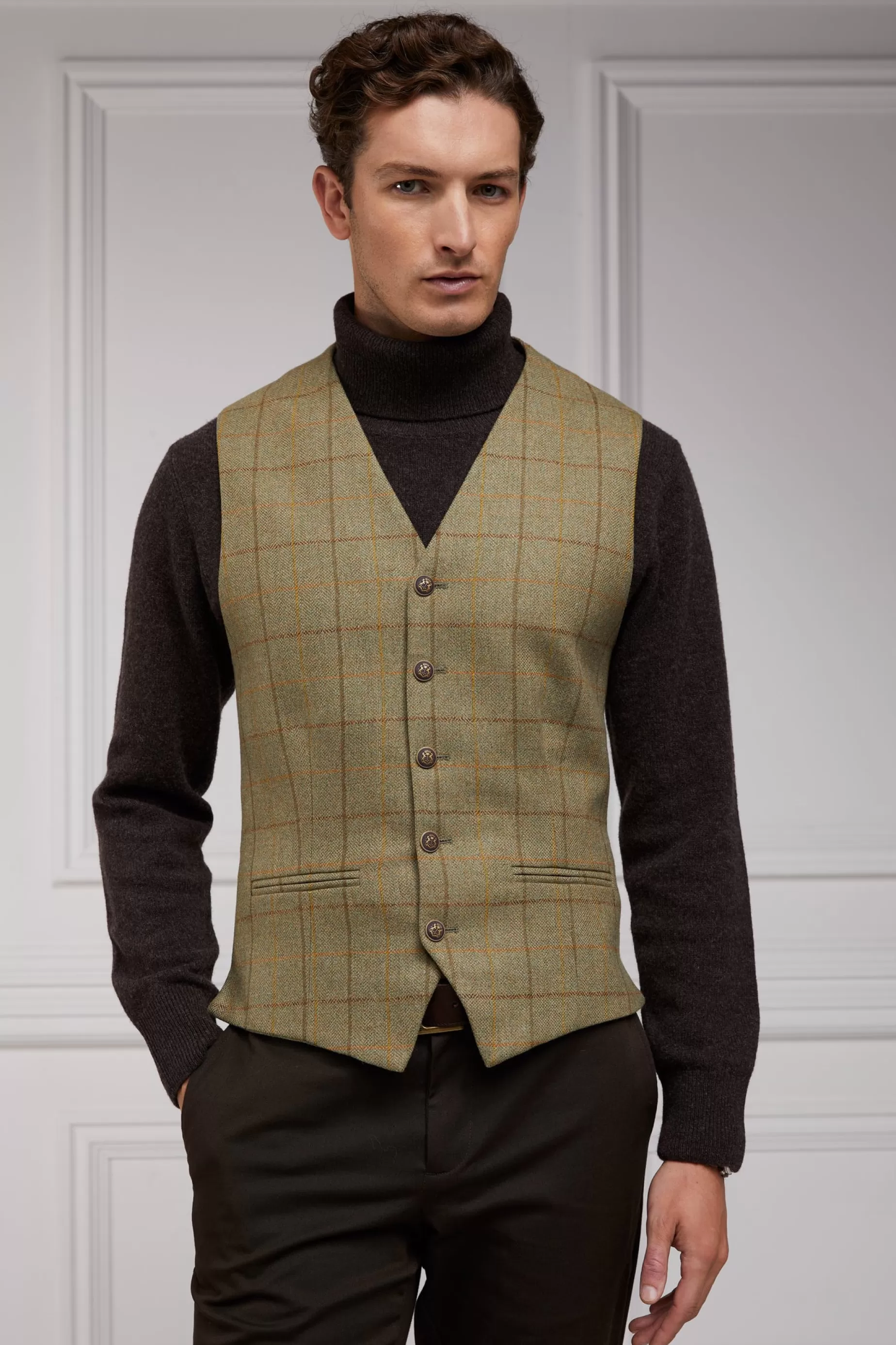 Holland Cooper Waistcoats | Shop By Product>St James Waistcoat Uppingham Green