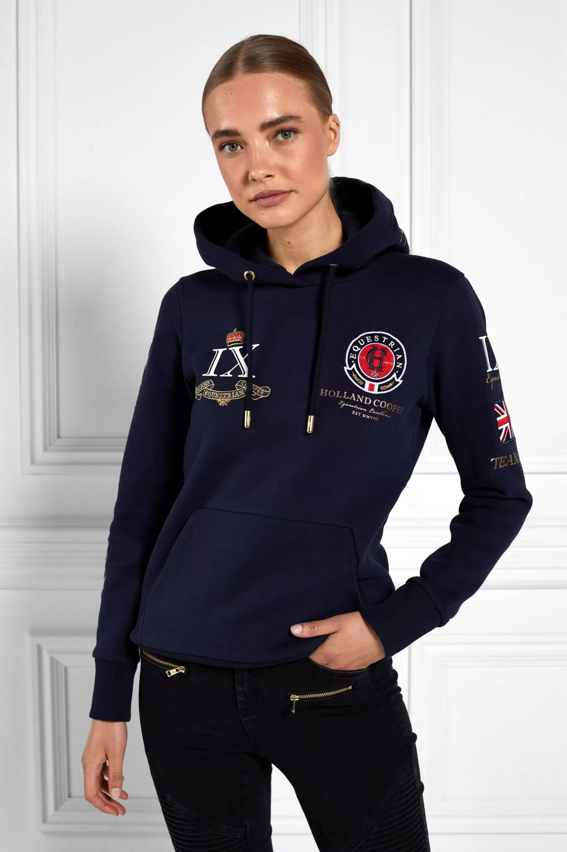 Holland Cooper Hoodies | Team HC Clothing>Team Hoodie Pull On