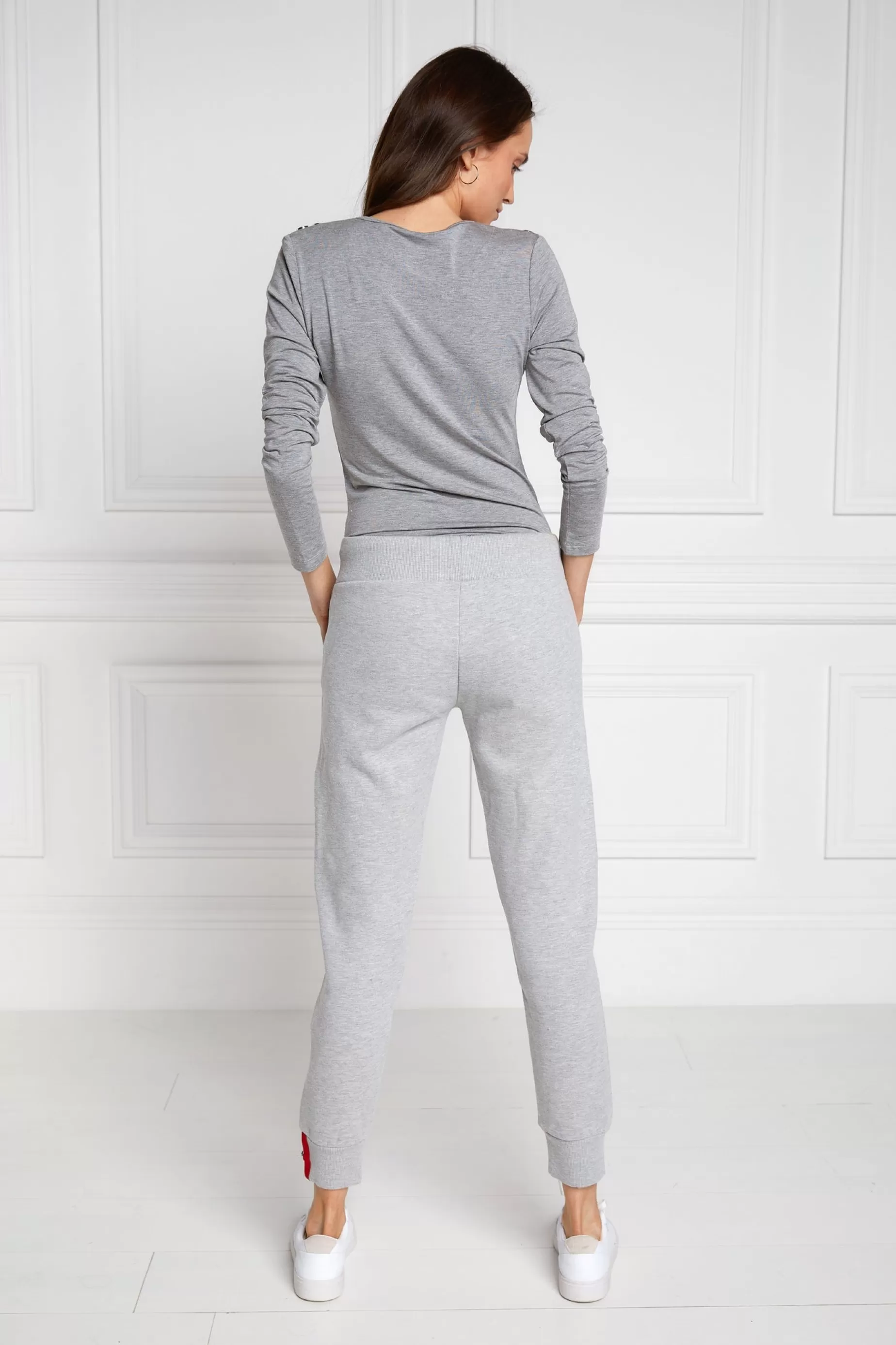 Holland Cooper Joggers | Team HC Clothing>Team Jogger Grey Marl