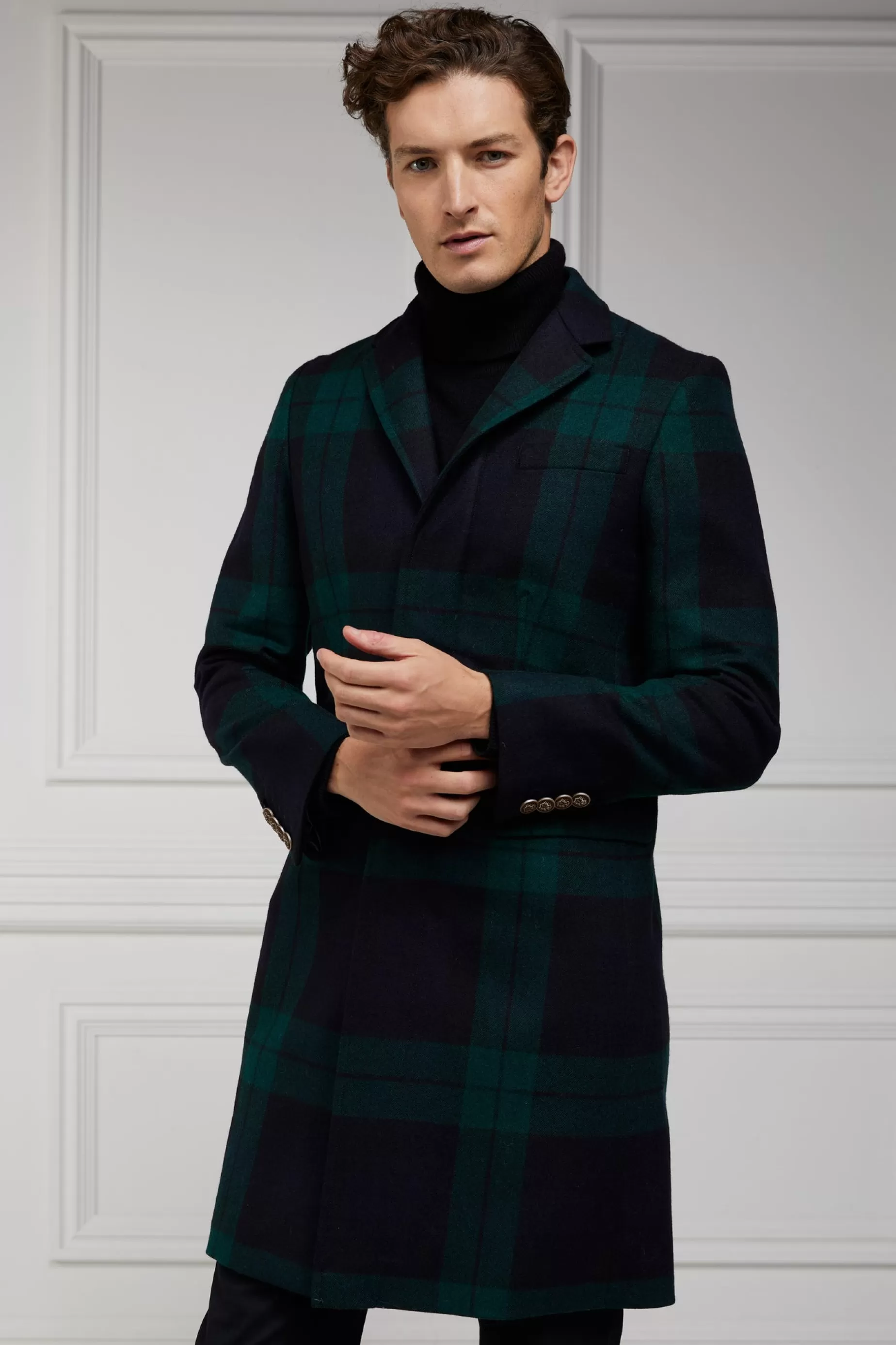 Holland Cooper Tailored Coats | Shop By Product>The Cheltenham Coat Blackwatch