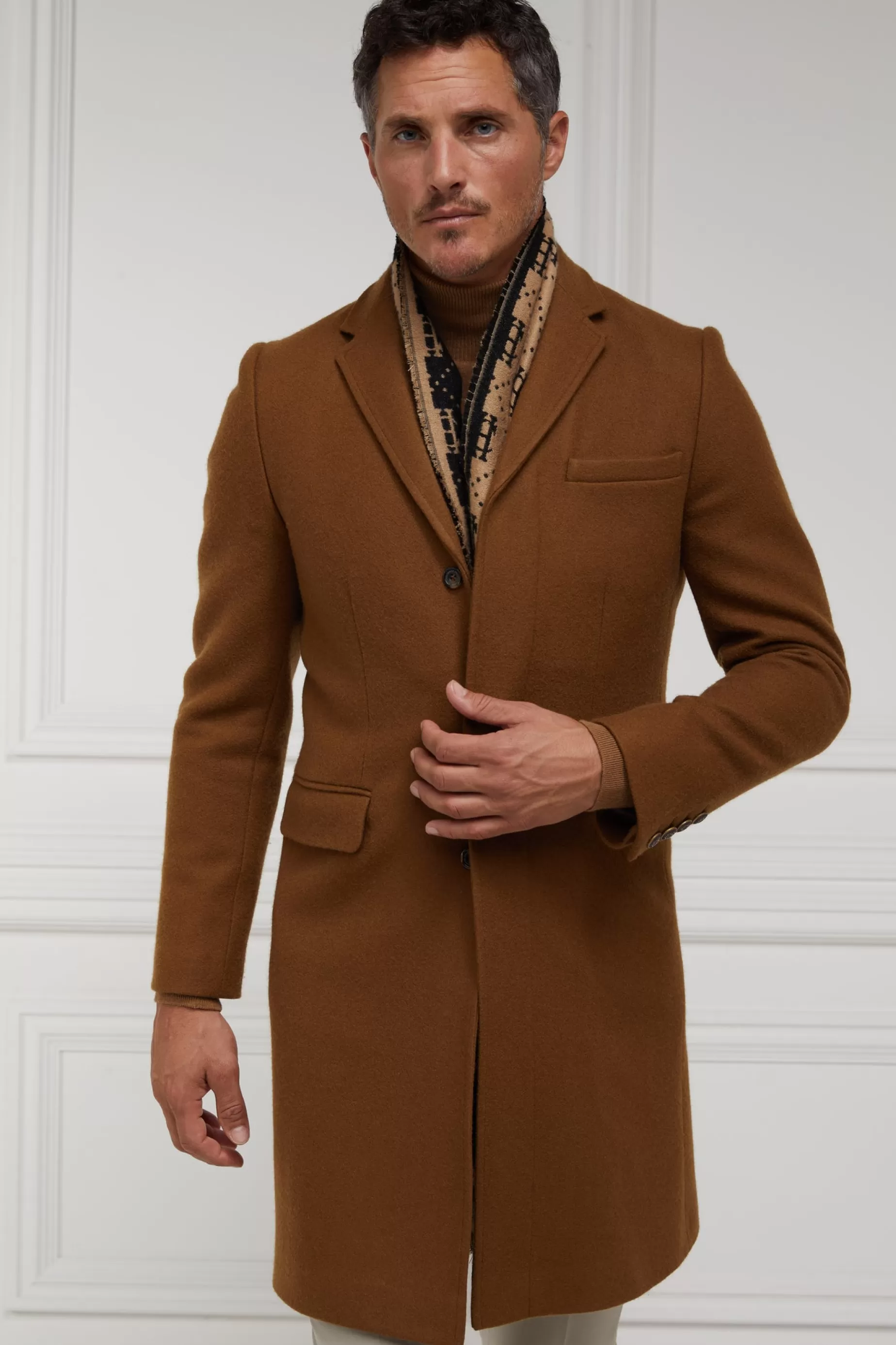 Holland Cooper Shop By Product | Tailoring>The Cheltenham Coat Dark Camel