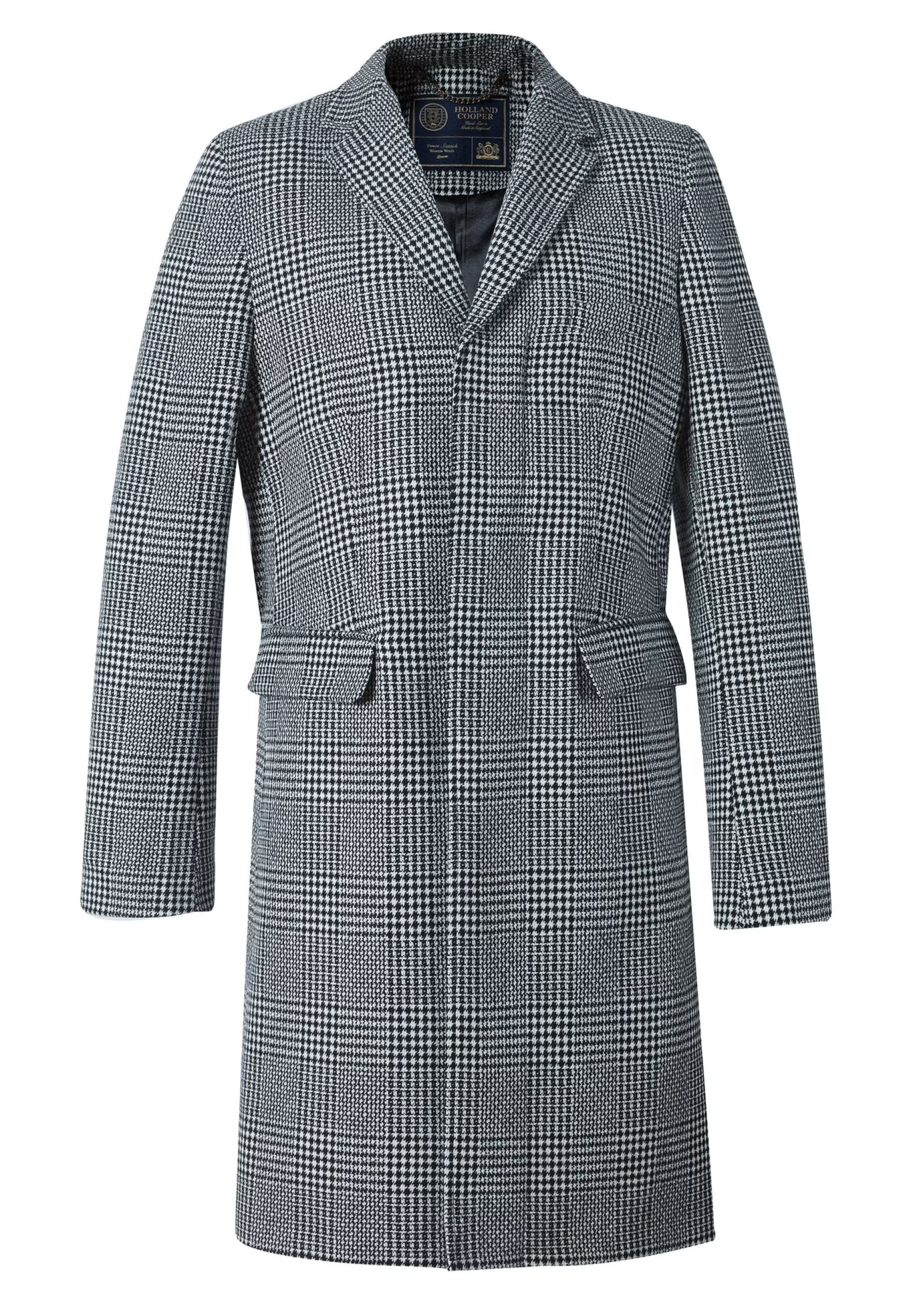 Holland Cooper Tailored Coats | Shop By Product>The Cheltenham Coat Prince of Wales Mono