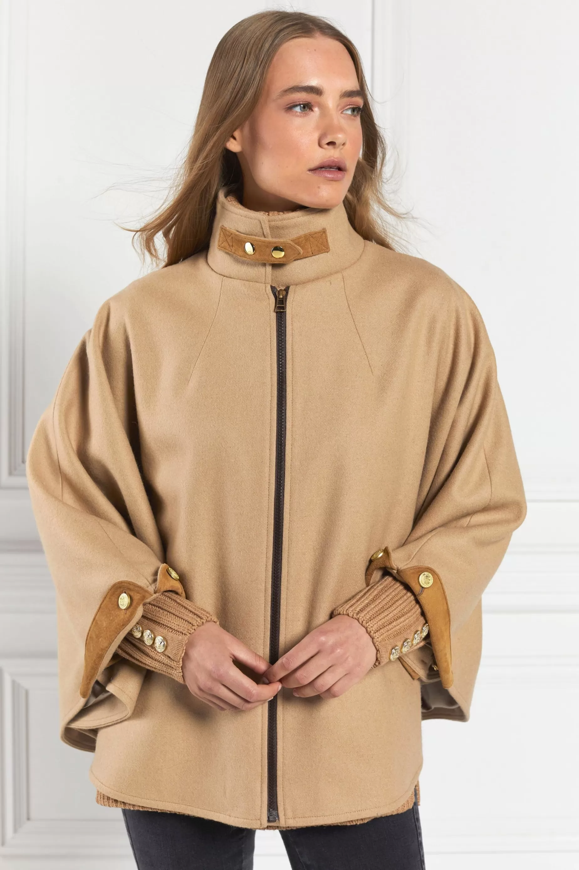 Holland Cooper Capes>The Classic Cape Camel