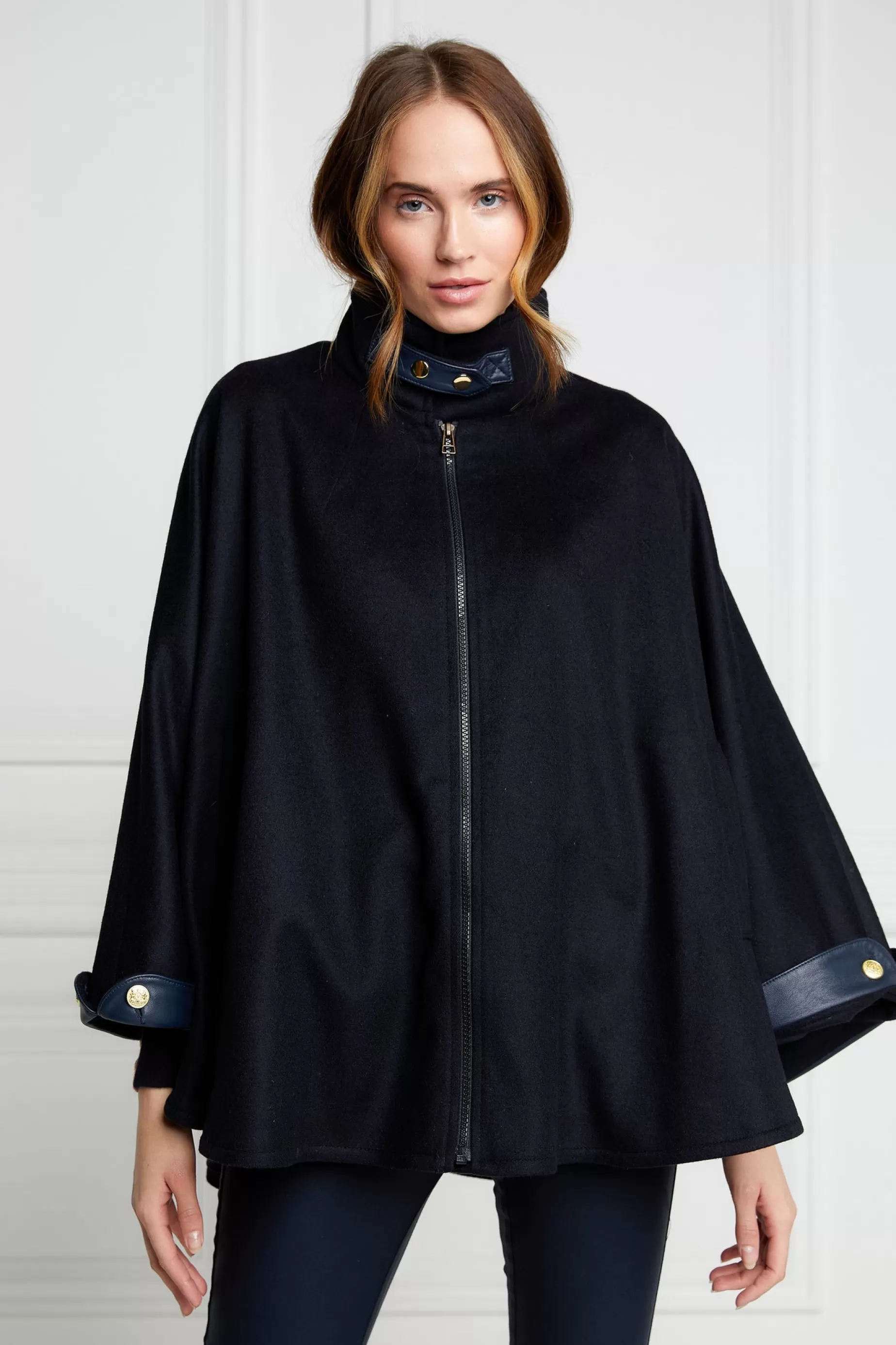 Holland Cooper Capes>The Classic Cape Navy