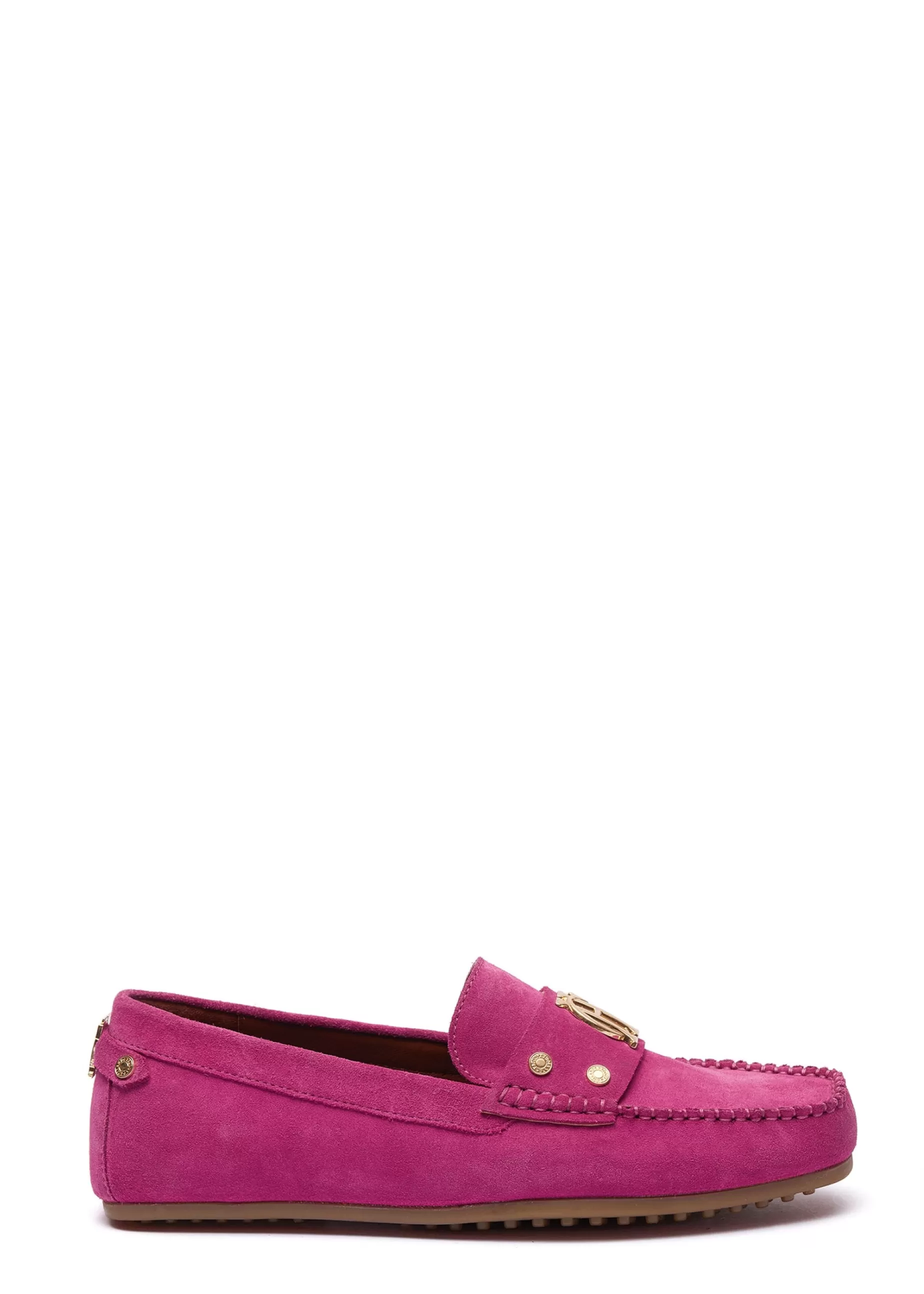 Holland Cooper Gifts For Her | Loafers>The Driving Loafer Fuchsia