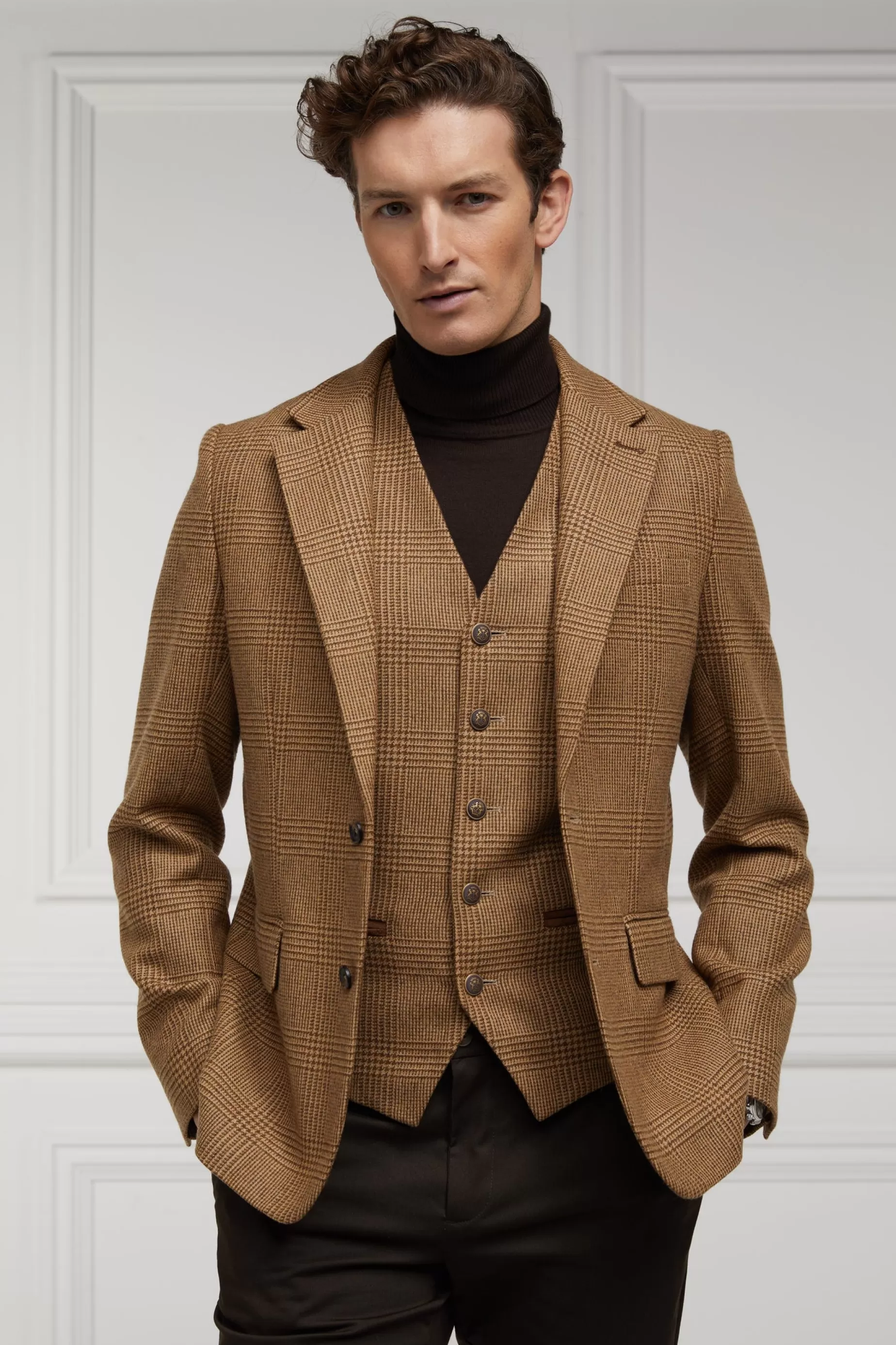 Holland Cooper Gifts For Him | Shop By Product>The Single Breasted Blazer Tawny