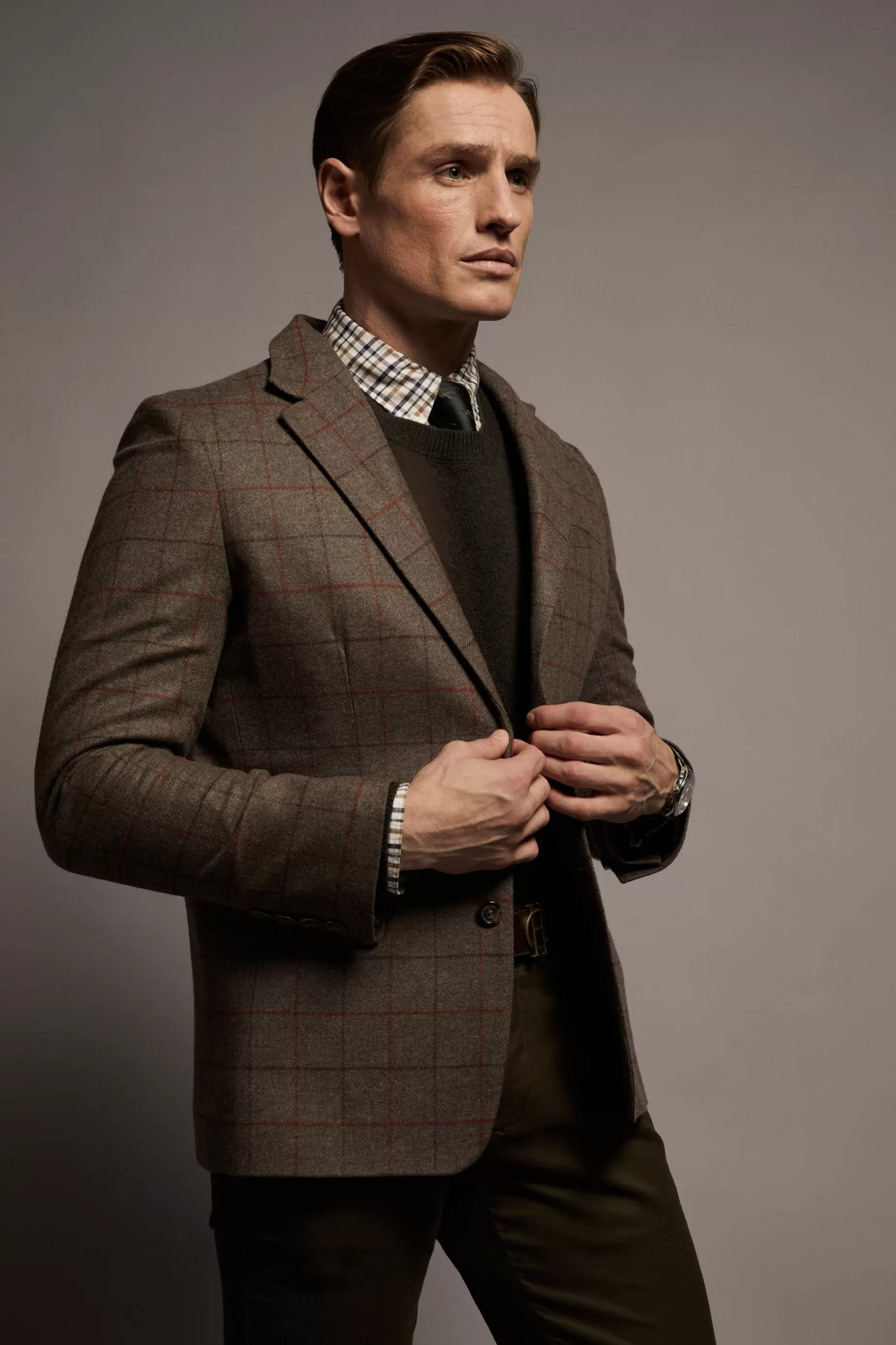 Holland Cooper Blazers | Country Collection>The Single Breasted Blazer Hampton Check