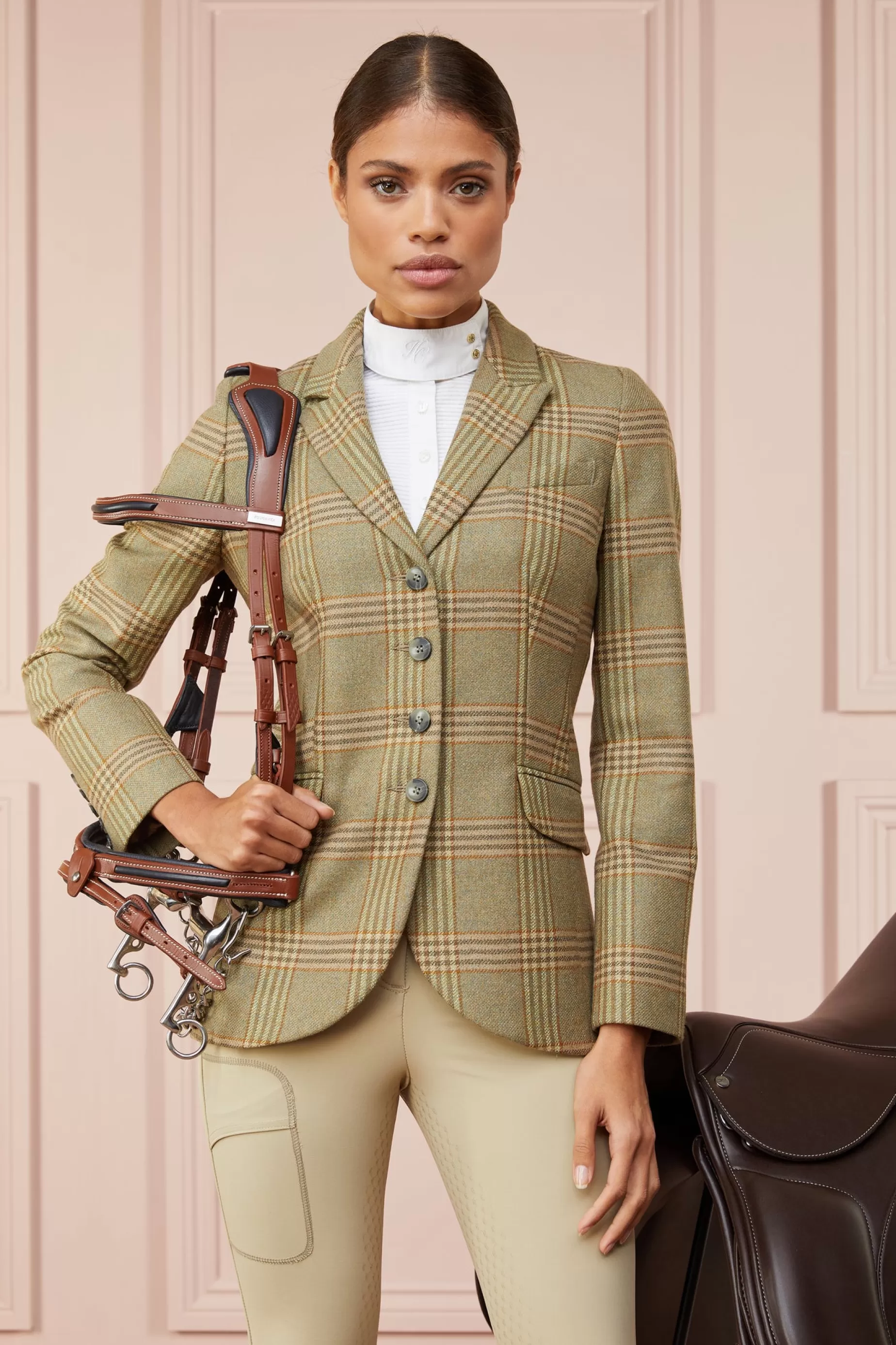 Holland Cooper Shop By Product | Competition Wear>Tweed Riding Jacket Leveret